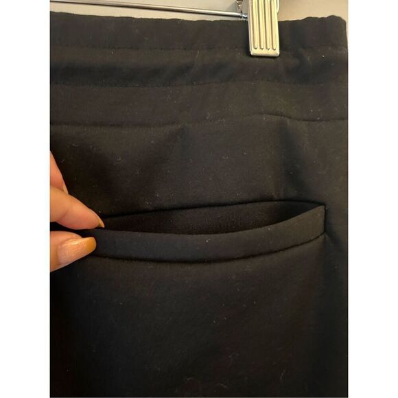 Zara Pull-on Jogger Pants size S black work casual - Picture 3 of 8